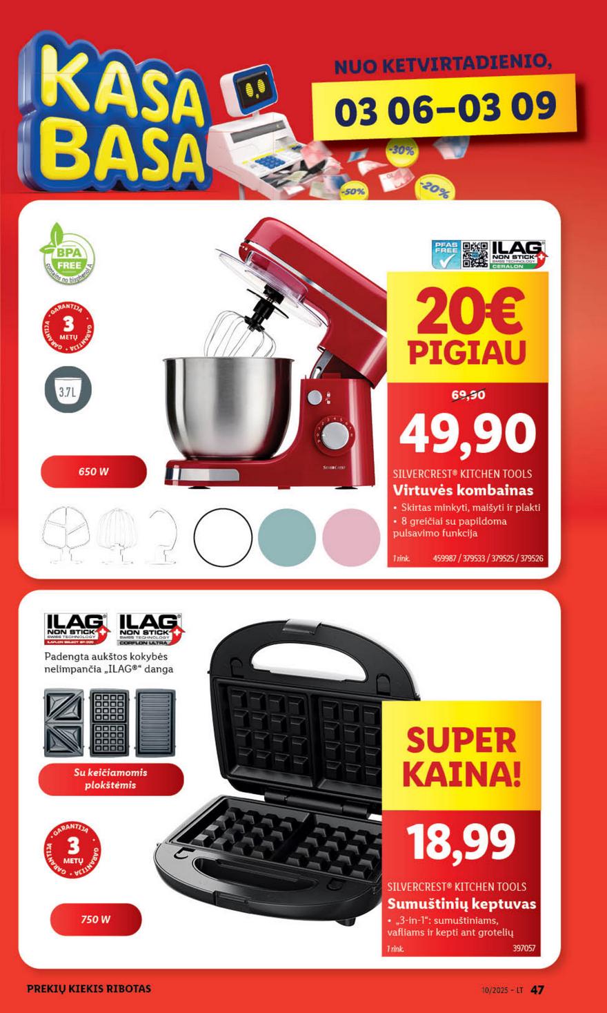 Lidl ne maisto leidinys akcijos nuo 
  2025-03-03 iki 
  2025-03-09 | Leidinukas.lt puslapis 49