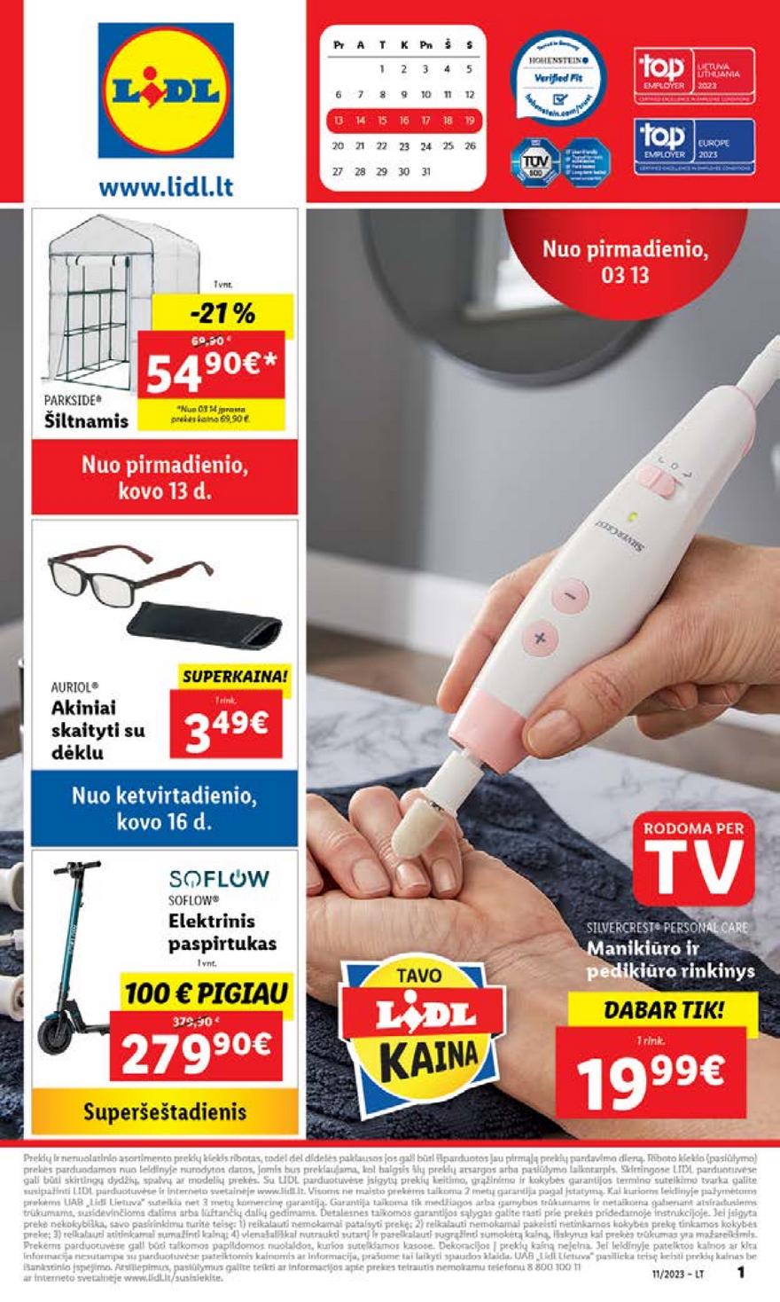 Ldil ne maisto prekių pasiūlymai akcijos nuo 
  2023-03-13 iki 
  2023-03-19 | Leidinukas.lt puslapis 1