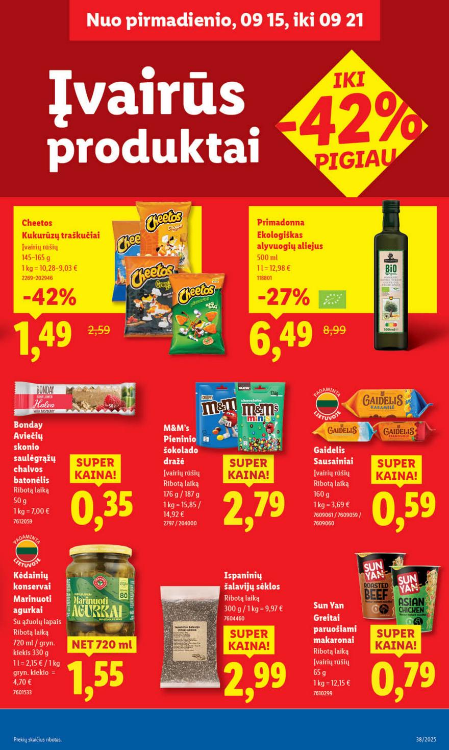 Lidl leidinys akcijos nuo 
  2025-09-15 iki 
  2025-09-21 | Leidinukas.lt puslapis 31