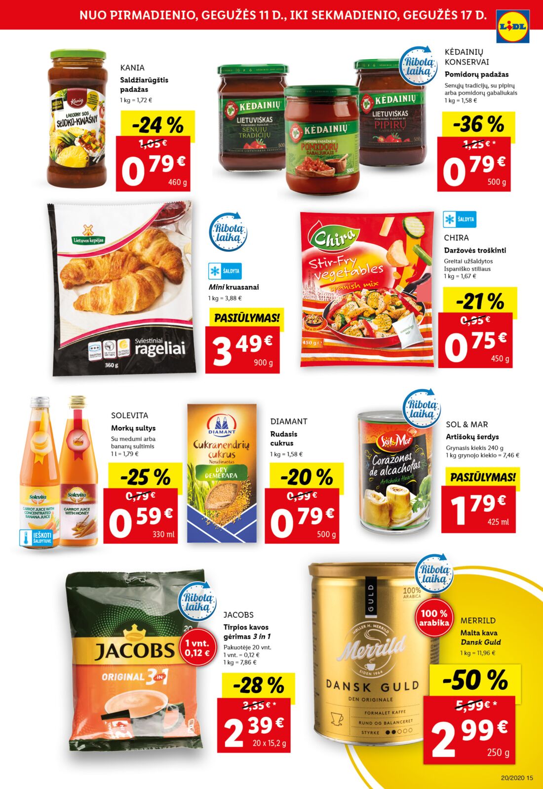 Lidl savaitinis leidinys akcijos nuo 
  2020-05-11 iki 
  2020-05-17 | Leidinukas.lt puslapis 15