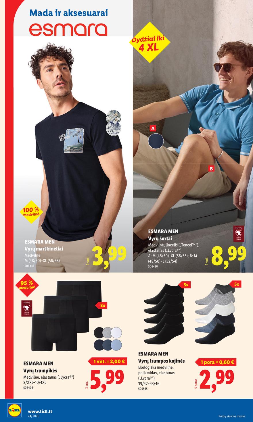 Lidl leidinys naujas akcijos nuo 
  2026-06-08 iki 
  2026-06-14 | Leidinukas.lt puslapis 6