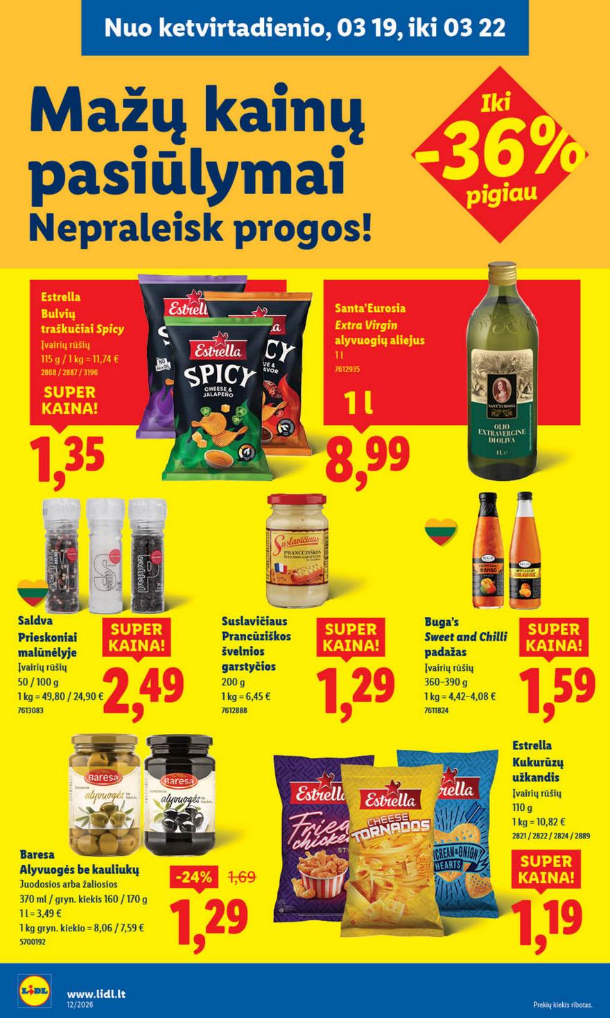 Lidl leidinys akcijos nuo 
  2026-03-16 iki 
  2026-03-22 | Leidinukas.lt puslapis 37