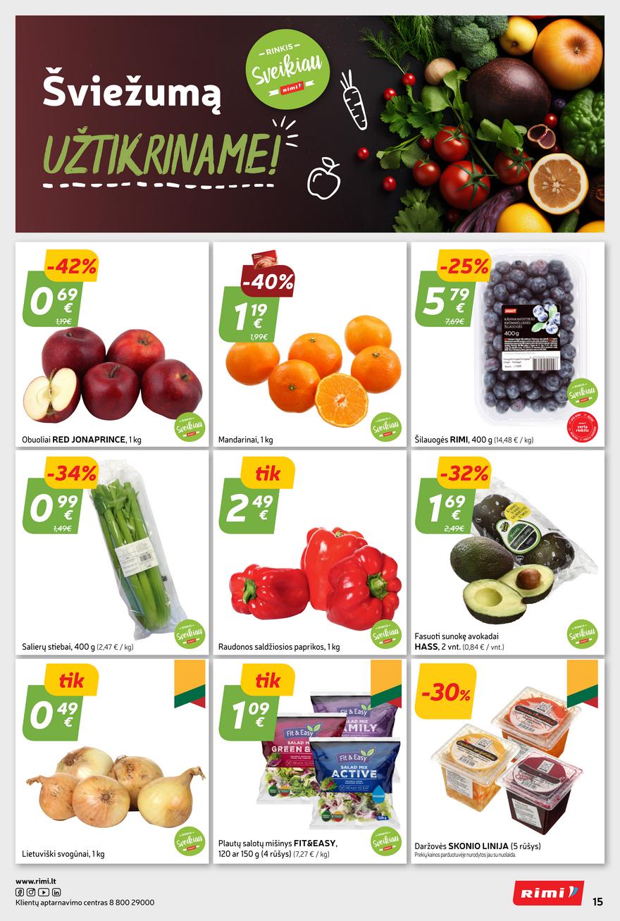 Rimi savaitinis leidinys akcijos nuo 
  2023-11-28 iki 
  2023-12-04 | Leidinukas.lt puslapis 15