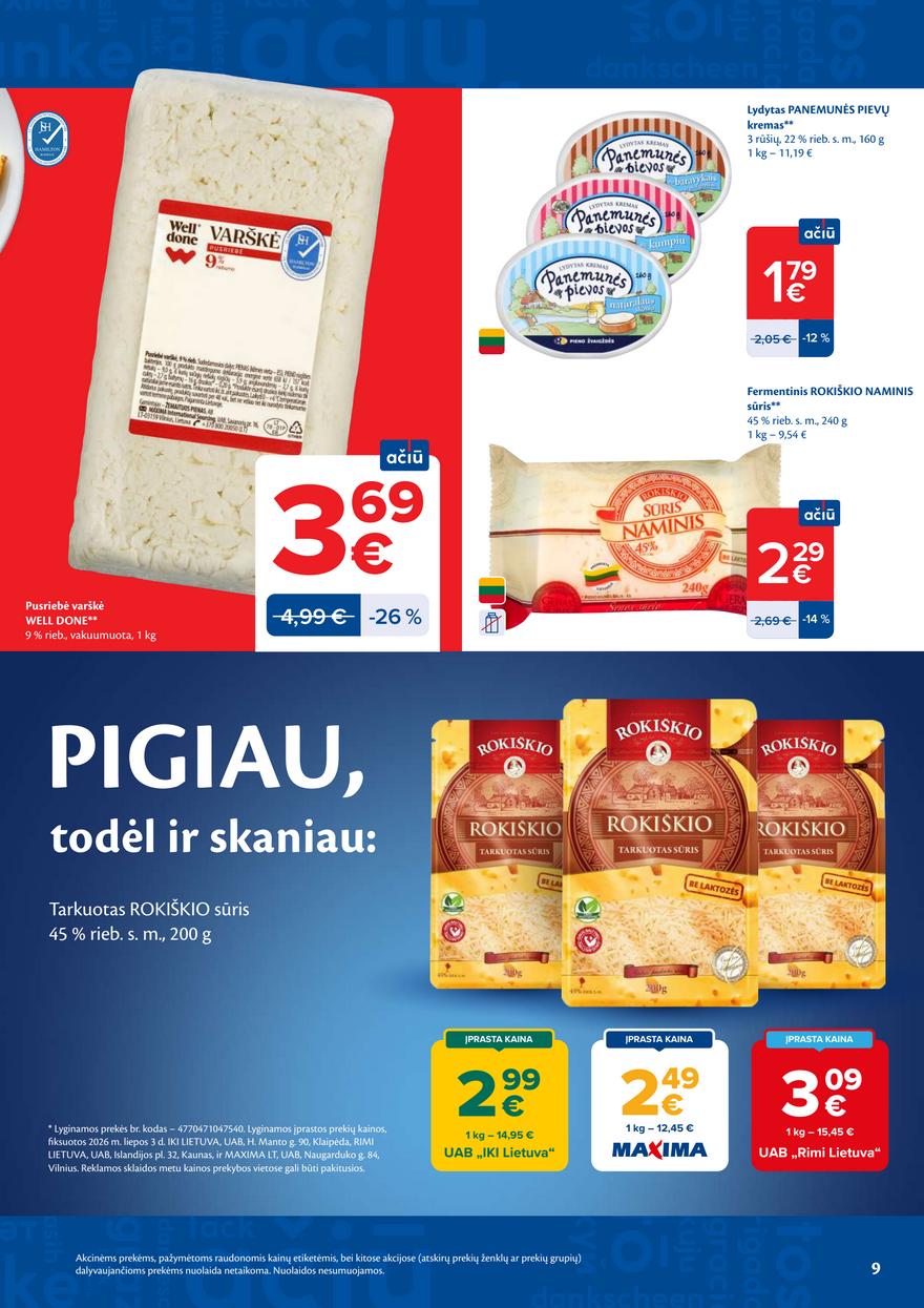 Maxima leidinys akcijos nuo 
  2026-07-14 iki 
  2026-07-20 | Leidinukas.lt puslapis 9