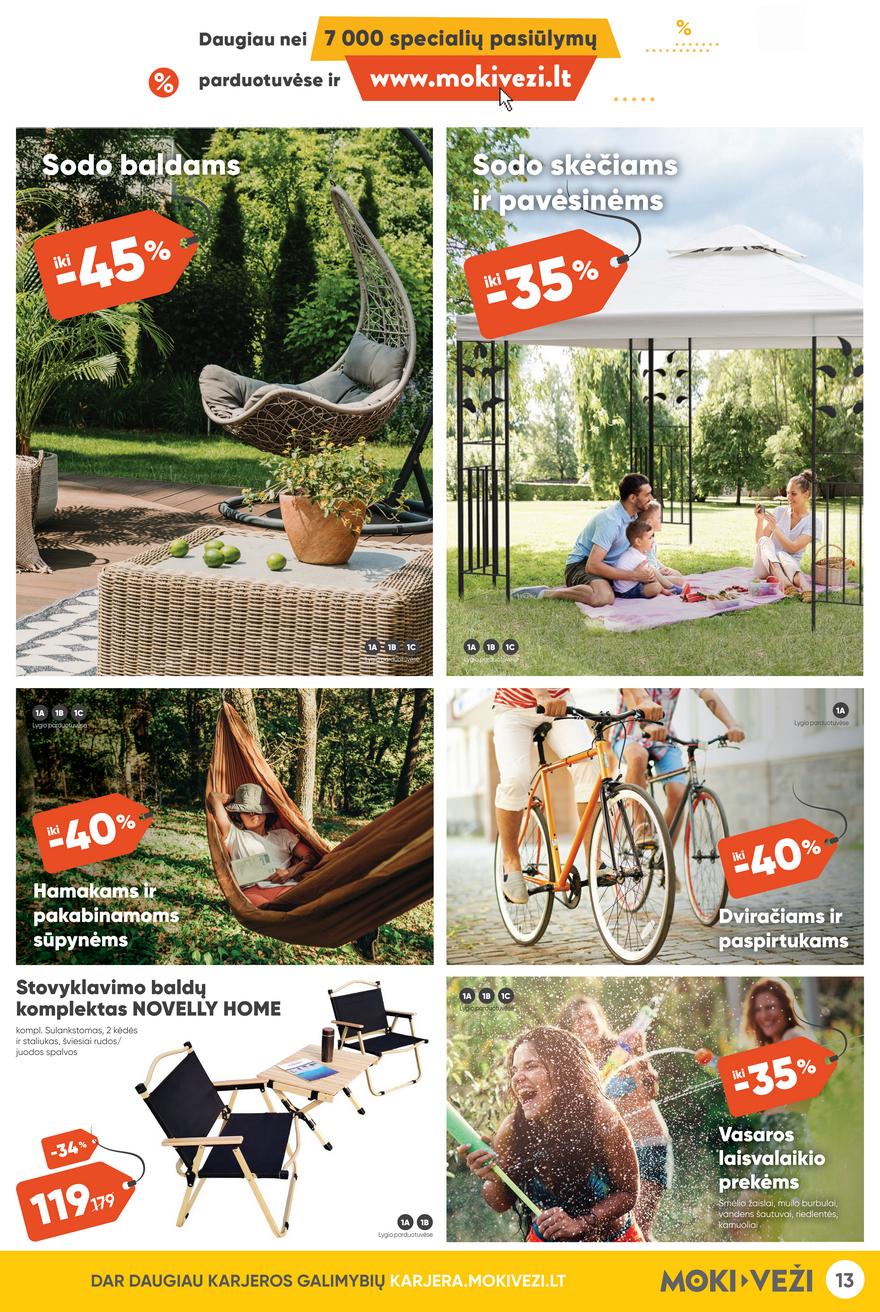 Moki veži leidinys akcijos nuo 
  2023-06-01 iki 
  2023-06-20 | Leidinukas.lt puslapis 13