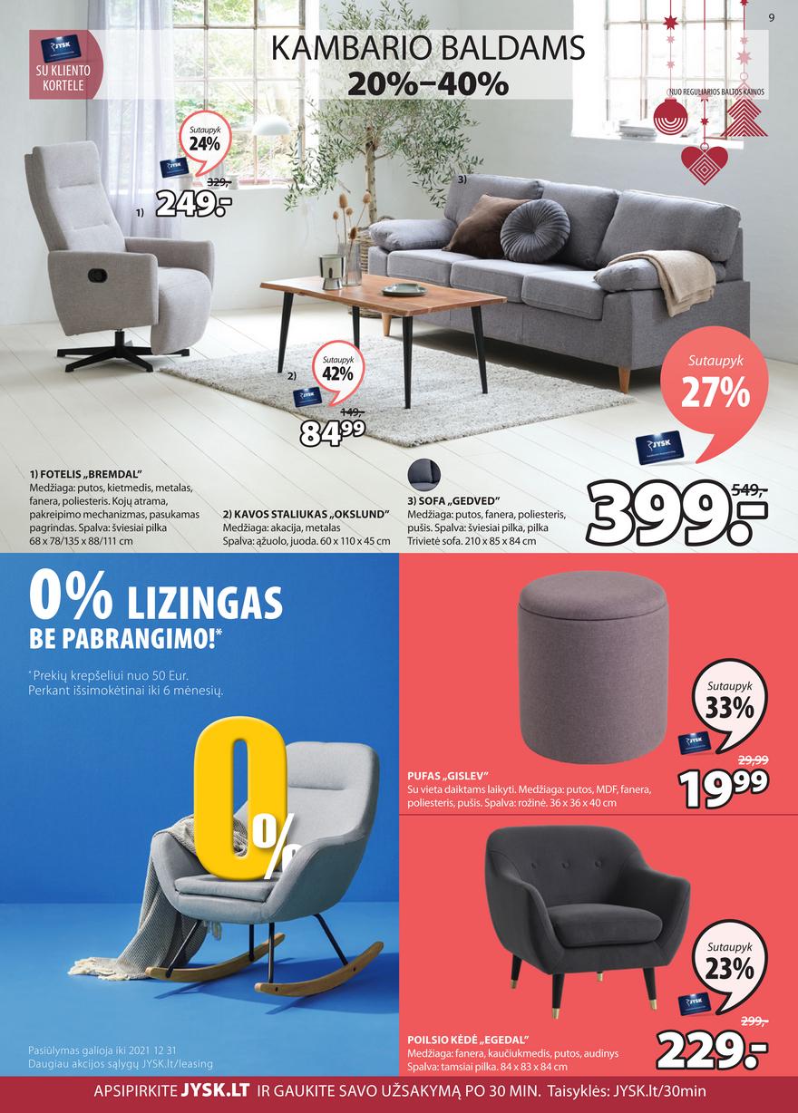 Jysk leidinys akcijos nuo 
  2021-12-14 iki 
  2022-01-03 | Leidinukas.lt puslapis 9