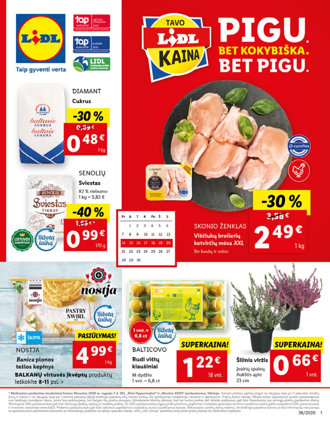 Lidl savaitinis leidinys akcijos nuo 
  2020-09-14 iki 
  2020-09-20 | Leidinukas.lt puslapis 1