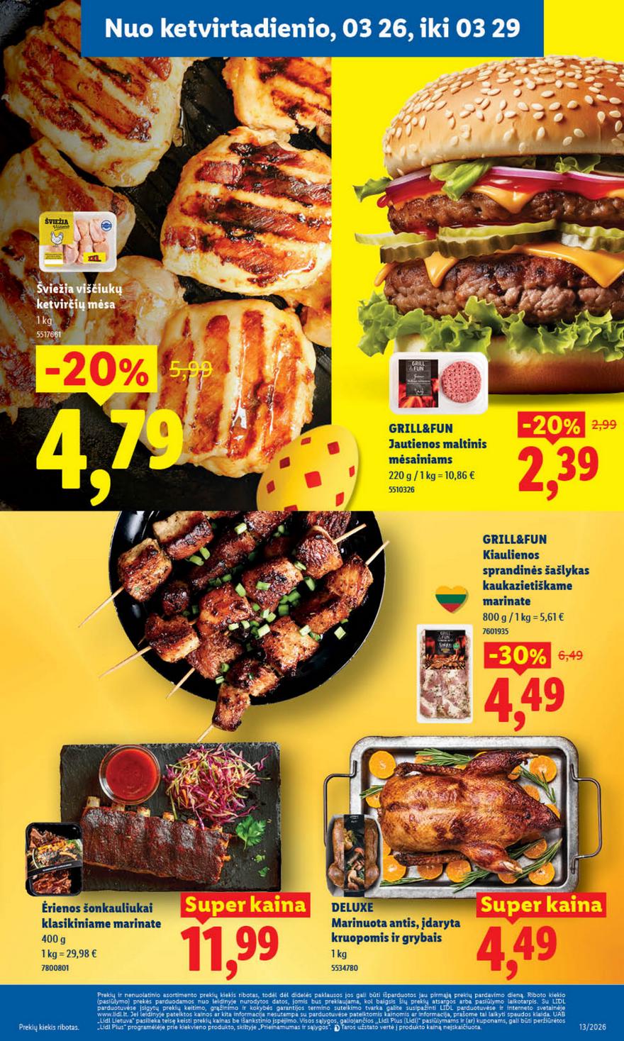 Lidl leidinys naujas akcijos nuo 
  2026-03-23 iki 
  2026-03-29 | Leidinukas.lt puslapis 33