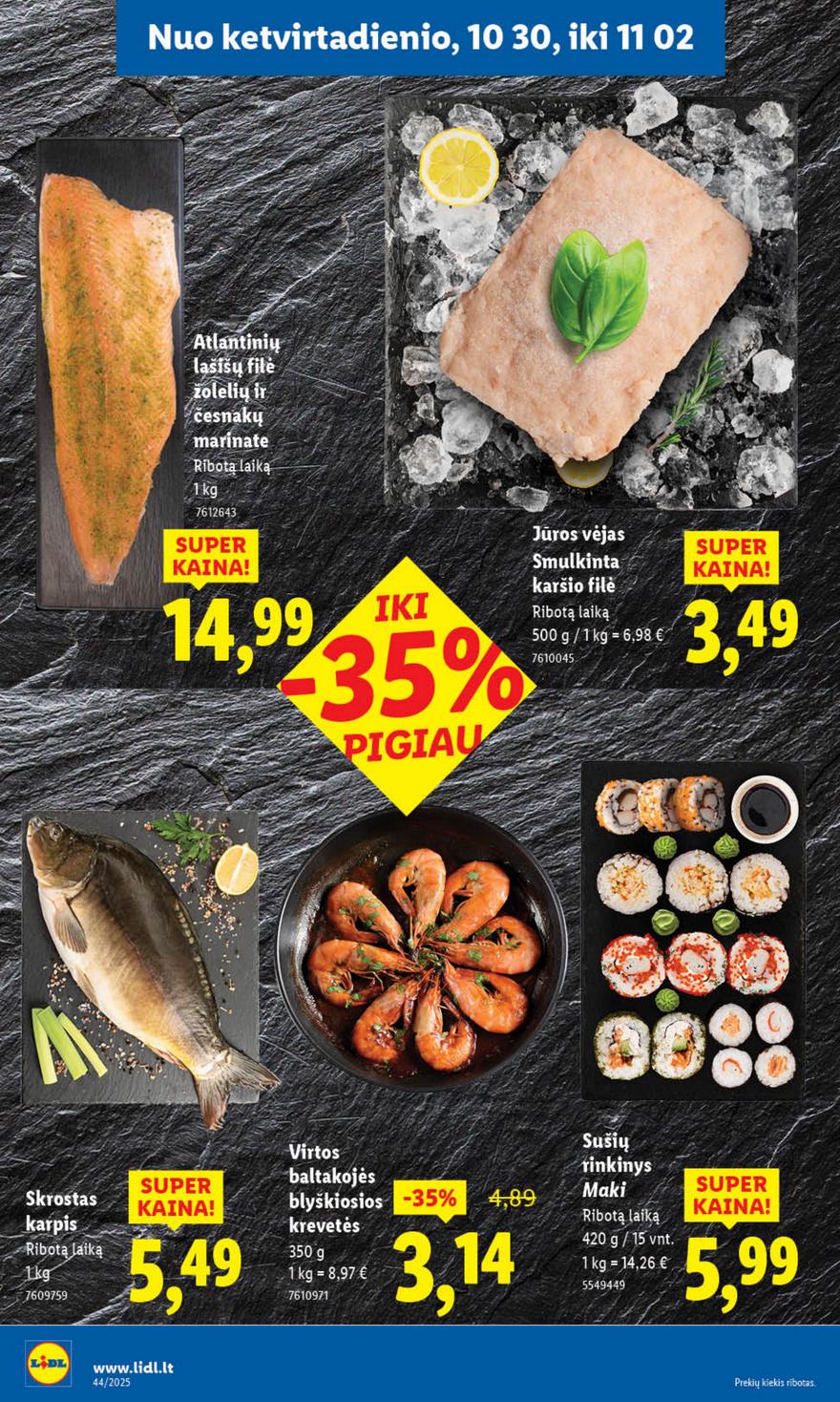 Lidl leidinys naujas akcijos nuo 
  2025-10-27 iki 
  2025-11-02 | Leidinukas.lt puslapis 54