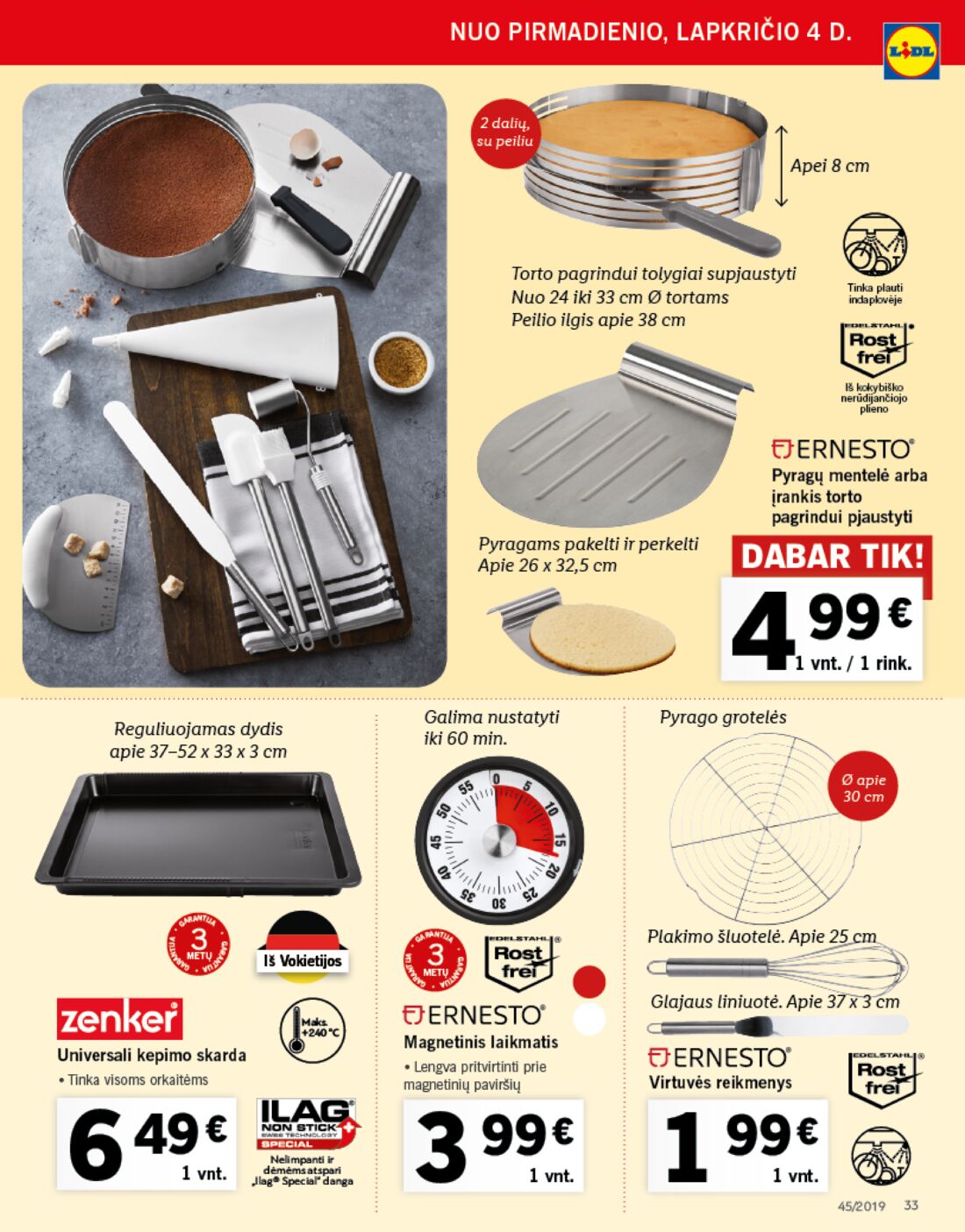 Lidl savaitinis leidinys akcijos nuo 
  2019-11-04 iki 
  2019-11-10 | Leidinukas.lt puslapis 33