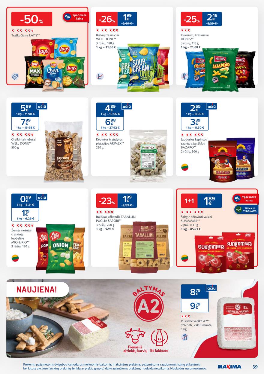 Maxima leidinys akcijos nuo 
  2025-11-18 iki 
  2025-11-24 | Leidinukas.lt puslapis 39