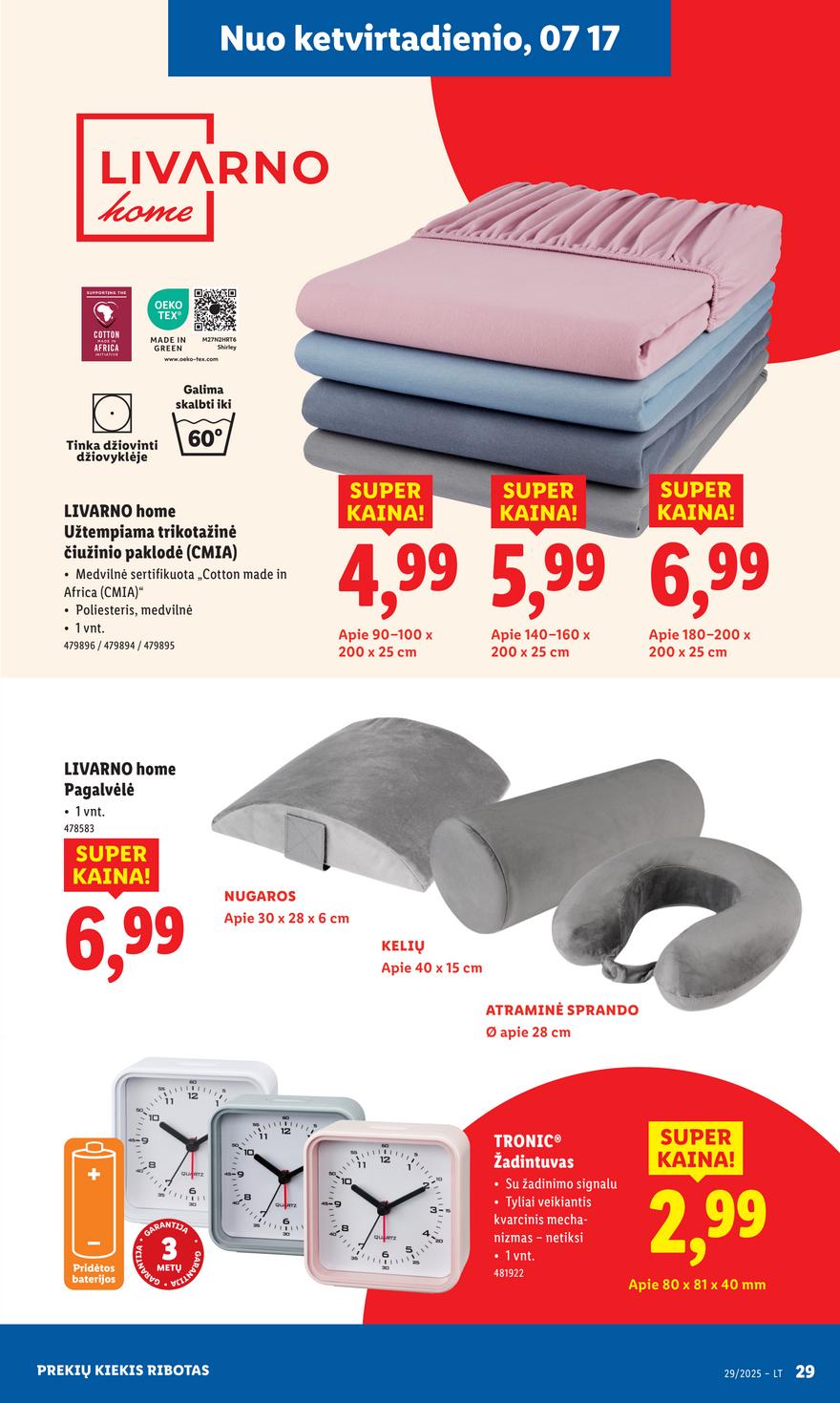 Lidl ne maisto leidinys akcijos nuo 
  2025-07-14 iki 
  2025-07-20 | Leidinukas.lt puslapis 29