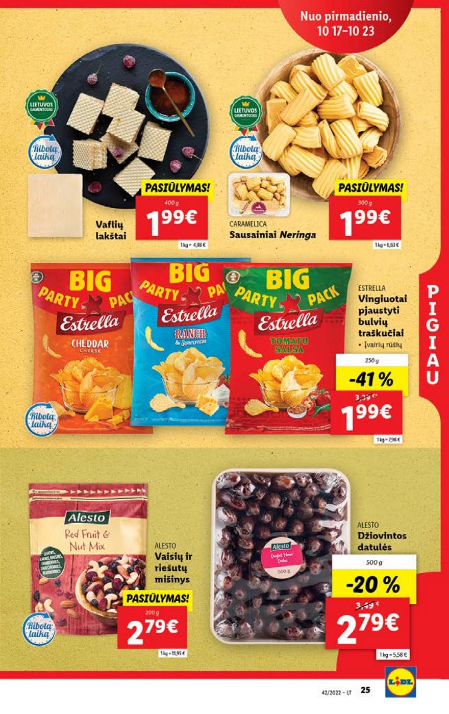 Ldil maisto leidinys akcijos nuo 
  2022-10-17 iki 
  2022-10-23 | Leidinukas.lt puslapis 25