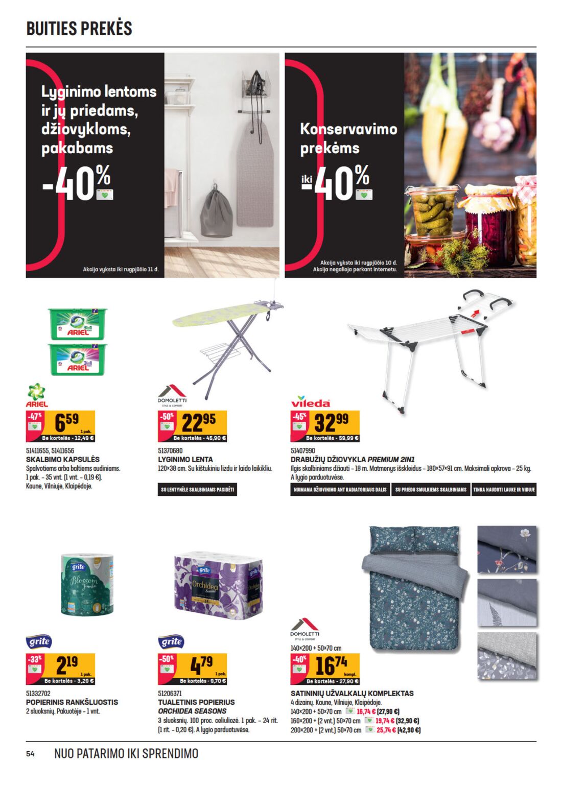 Senukai reklaminis leidinys akcijos nuo 
  2020-07-22 iki 
  2020-08-10 | Leidinukas.lt puslapis 54