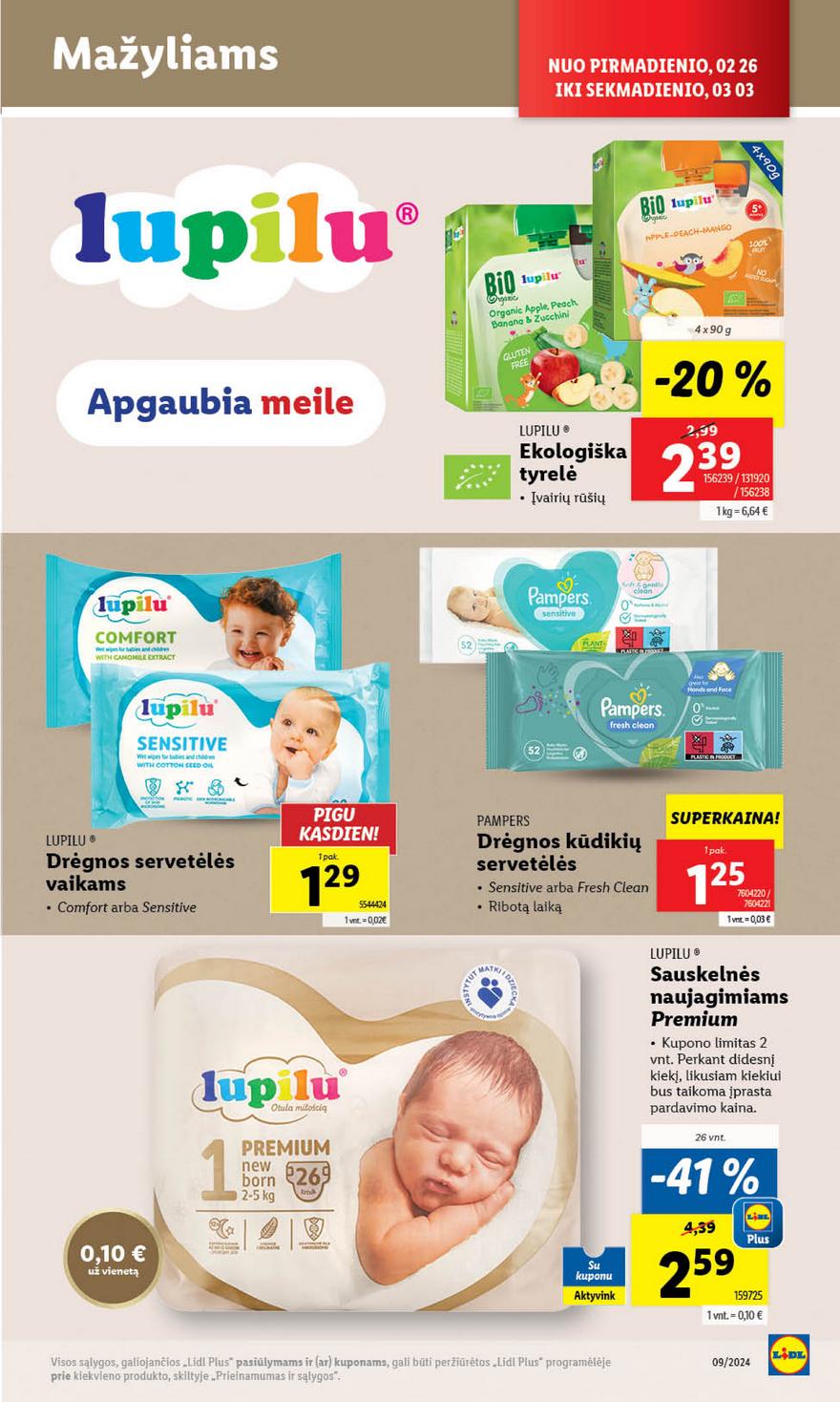 Lidl pasiūlymai akcijos nuo 
  2024-02-26 iki 
  2024-03-03 | Leidinukas.lt puslapis 26
