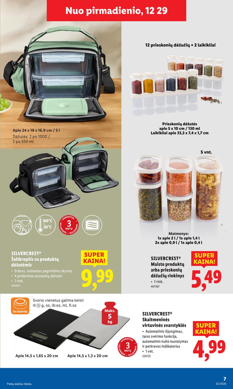 Lidl leidinys akcijos nuo 
  2025-12-29 iki 
  2026-01-04 | Leidinukas.lt puslapis 7