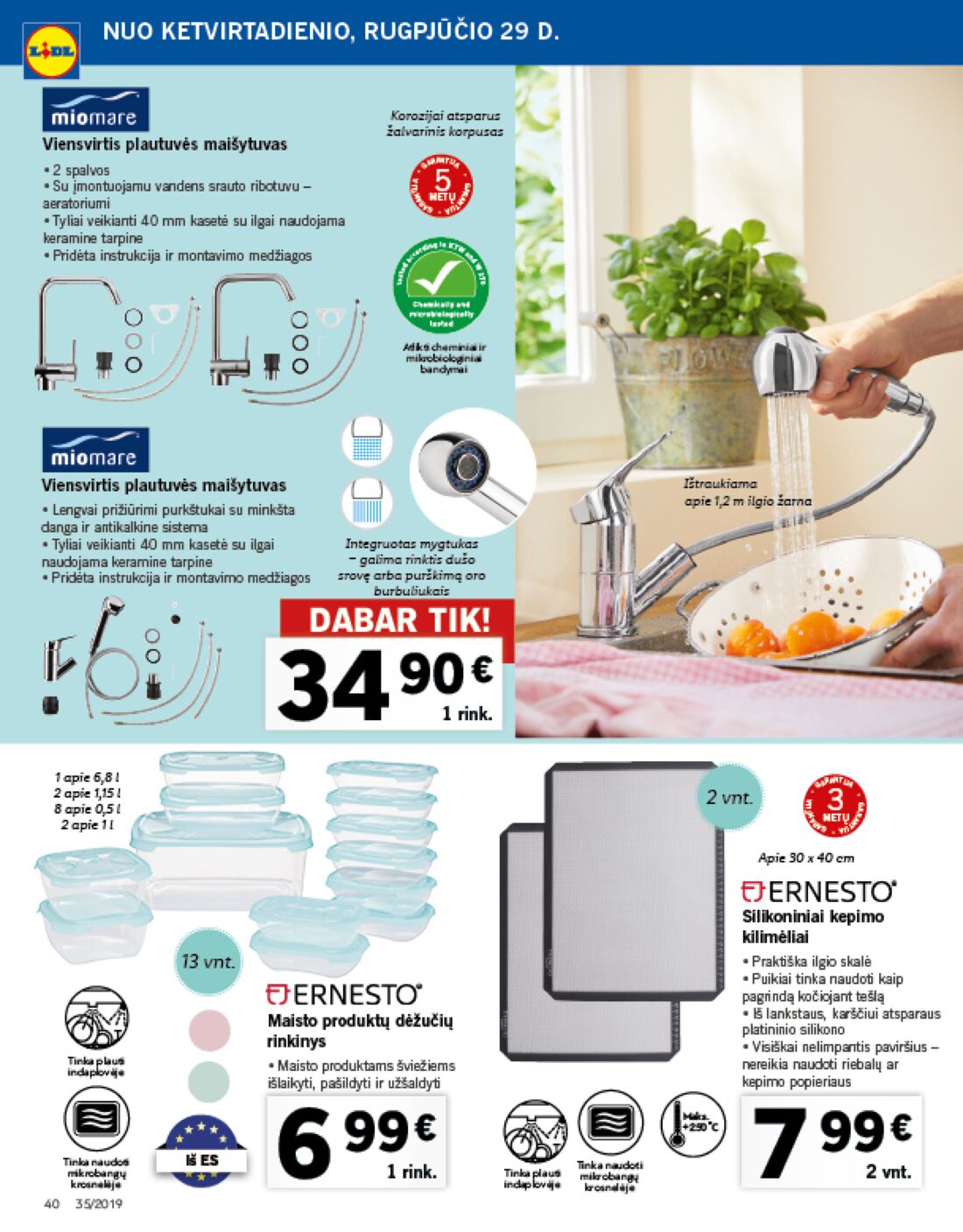 Lidl savaitinis leidinys akcijos nuo 
  2019-08-26 iki 
  2019-09-01 | Leidinukas.lt puslapis 40