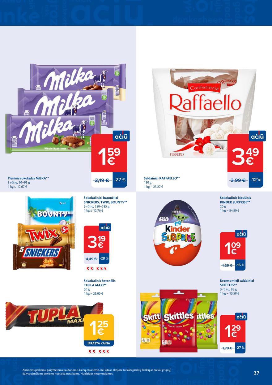 Maxima leidinys akcijos nuo 
  2026-06-23 iki 
  2026-06-29 | Leidinukas.lt puslapis 27