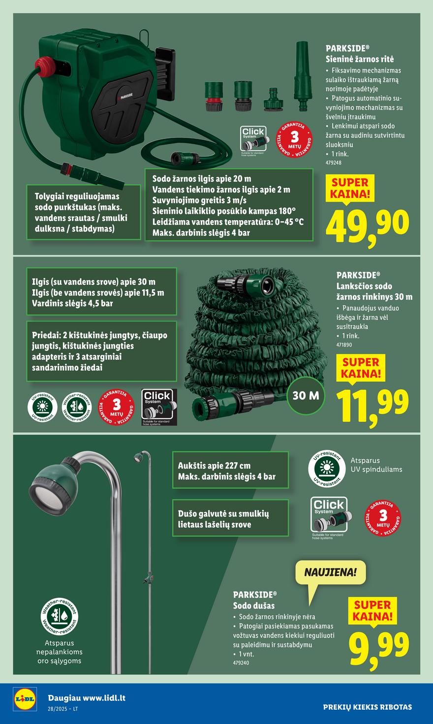 Lidl ne maisto leidinys akcijos nuo 
  2025-06-30 iki 
  2025-07-06 | Leidinukas.lt puslapis 22