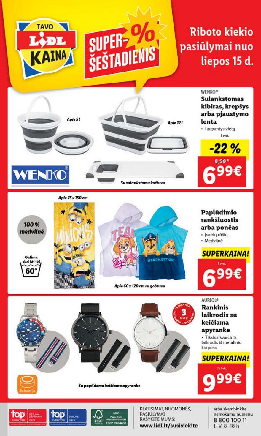 Ldil ne maisto prekių pasiūlymai akcijos nuo 
  2023-07-10 iki 
  2023-07-16 | Leidinukas.lt puslapis 27