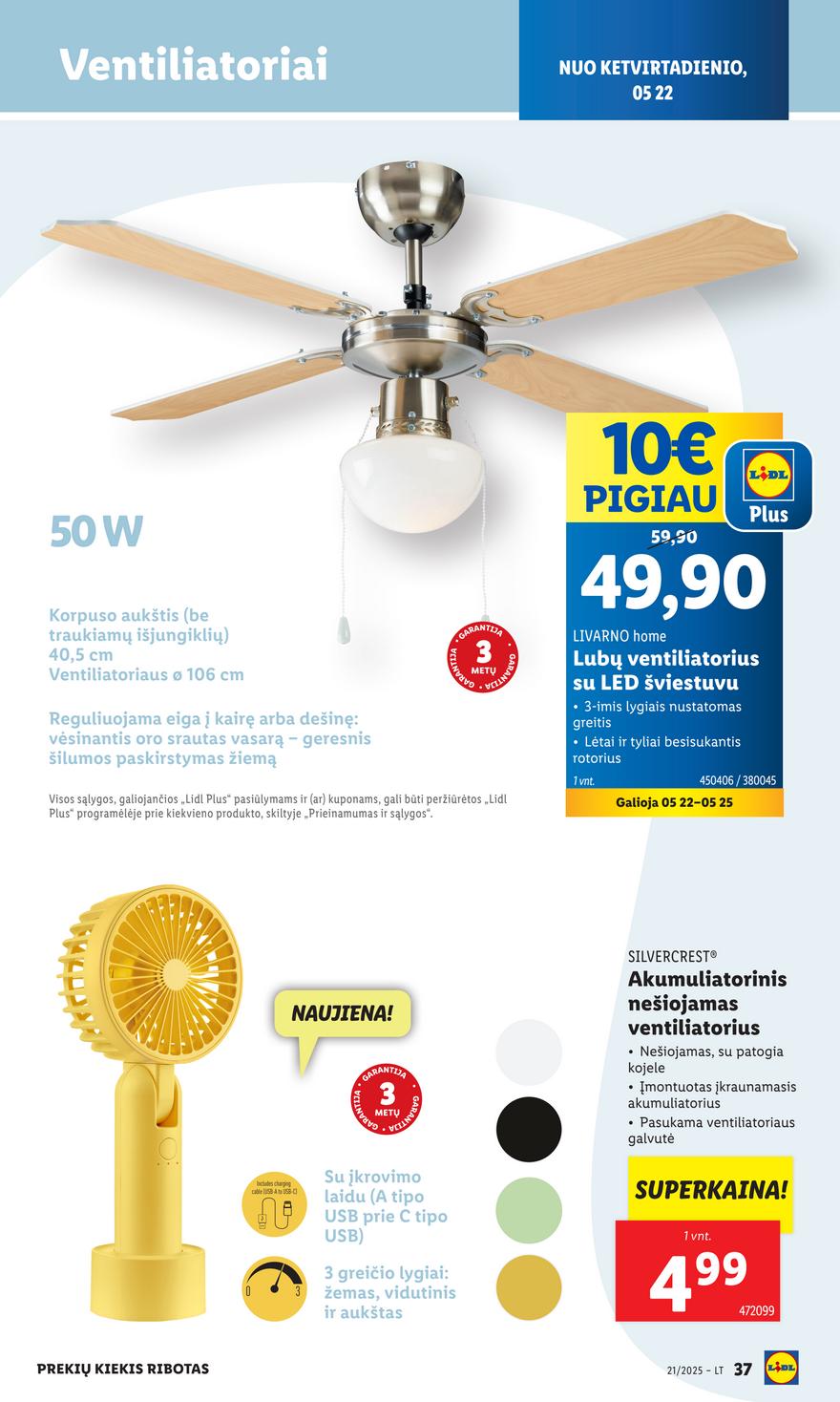 Lidl ne maisto leidinys akcijos nuo 
  2025-05-19 iki 
  2025-05-25 | Leidinukas.lt puslapis 39