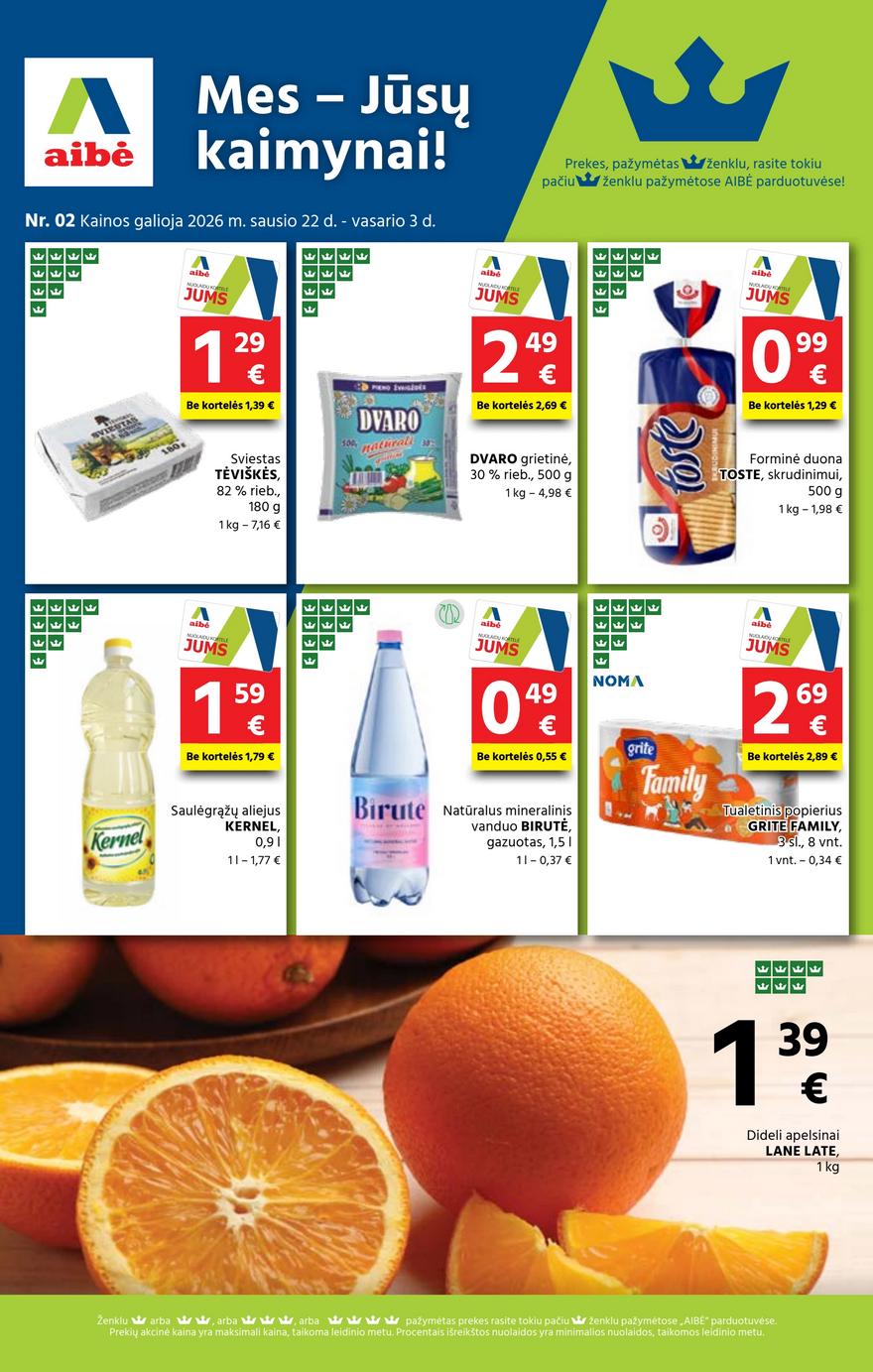 Aibė leidinys akcijos nuo 
  2026-01-22 iki 
  2026-02-03 | Leidinukas.lt puslapis 1