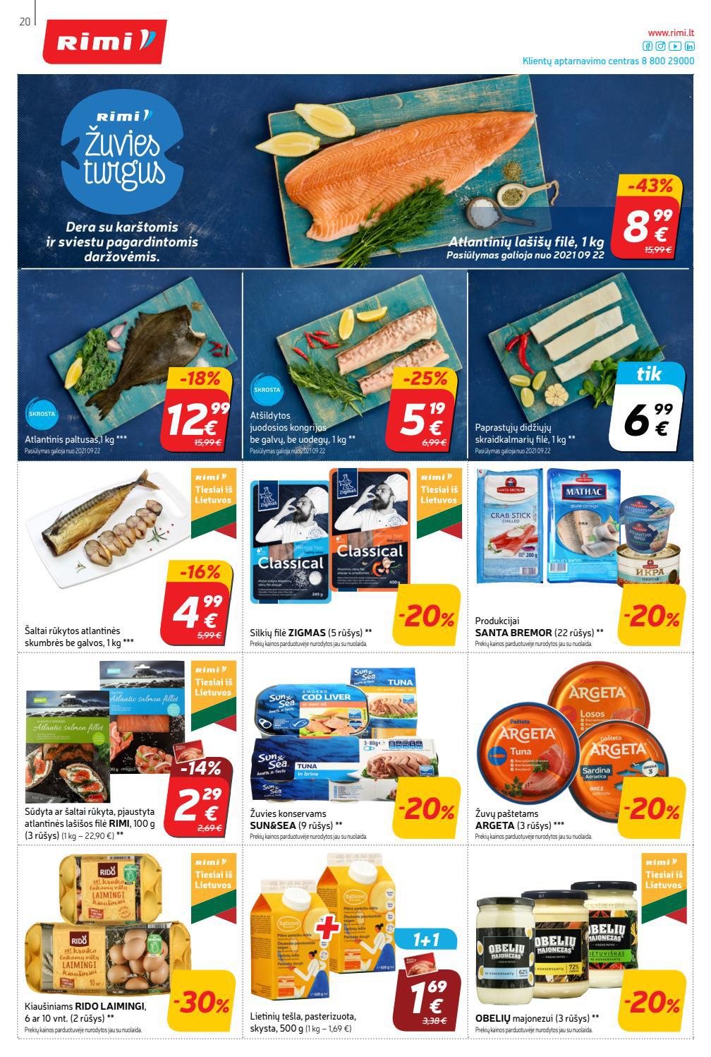 Rimi savaitinis leidinys akcijos nuo 
  2021-09-21 iki 
  2021-09-27 | Leidinukas.lt puslapis 20