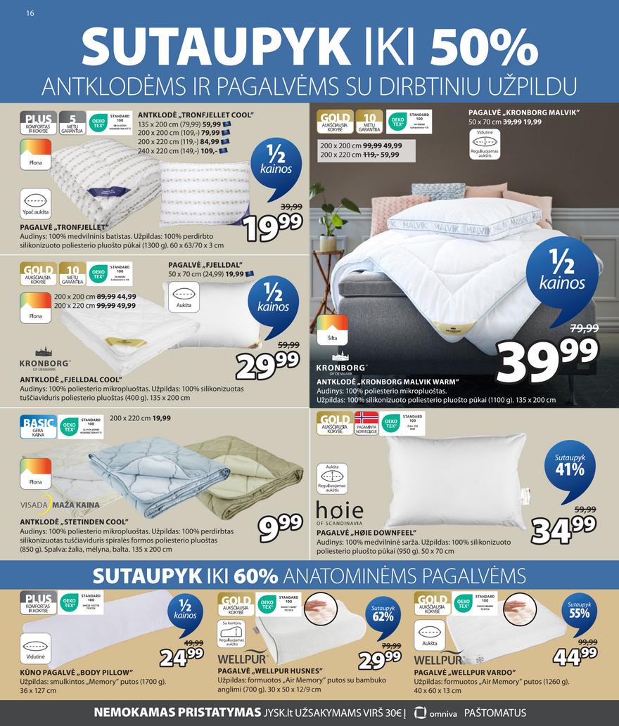 Jysk leidinys akcijos nuo 
  2025-05-13 iki 
  2025-05-26 | Leidinukas.lt puslapis 16