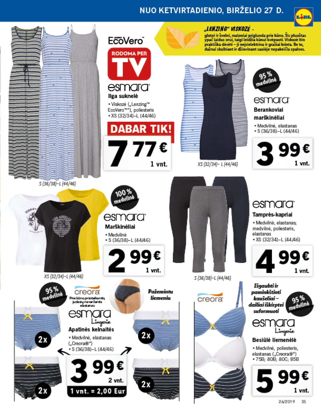 Lidl savaitinis leidinys akcijos nuo 
  2019-06-24 iki 
  2019-07-02 | Leidinukas.lt puslapis 35