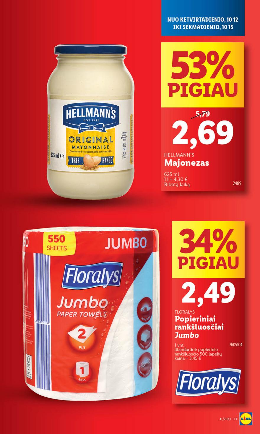 Lidl pasiūlymai akcijos nuo 
  2023-10-09 iki 
  2023-10-15 | Leidinukas.lt puslapis 63