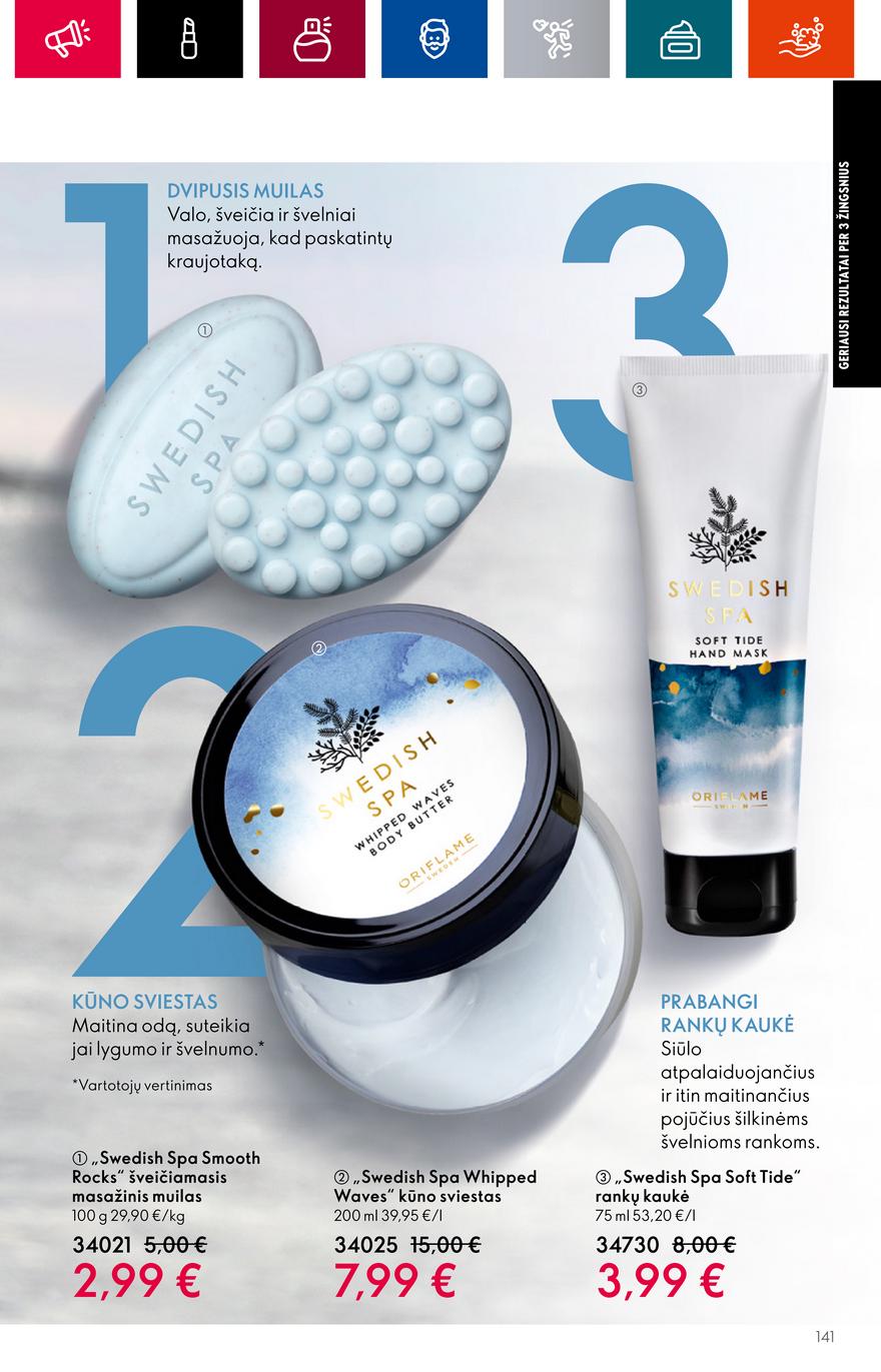 Oriflame katalogas akcijos nuo 
  2023-06-28 iki 
  2023-07-18 | Leidinukas.lt puslapis 141