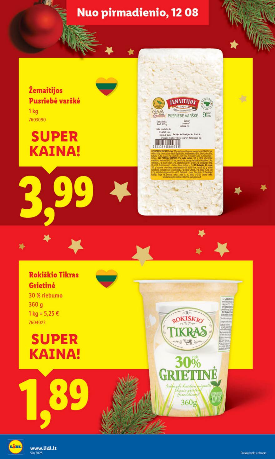 Lidl leidinys akcijos nuo 
  2025-12-08 iki 
  2025-12-14 | Leidinukas.lt puslapis 22