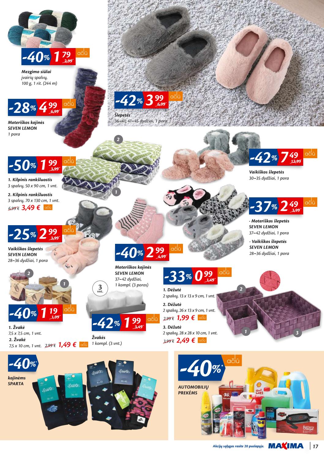 Maxima kaininis leidinys akcijos nuo 
  2019-10-15 iki 
  2019-10-21 | Leidinukas.lt puslapis 17