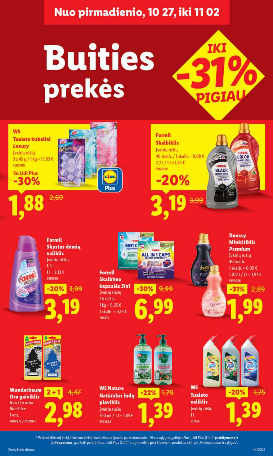 Lidl leidinys naujas akcijos nuo 
  2025-10-27 iki 
  2025-11-02 | Leidinukas.lt puslapis 43