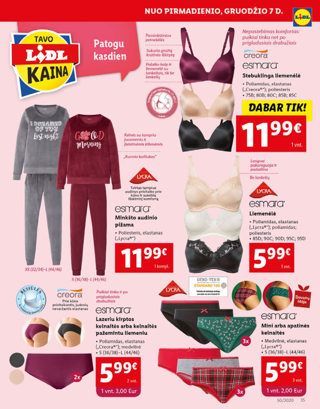 Lidl savaitinis leidinys akcijos nuo 
  2020-12-07 iki 
  2020-12-13 | Leidinukas.lt puslapis 35