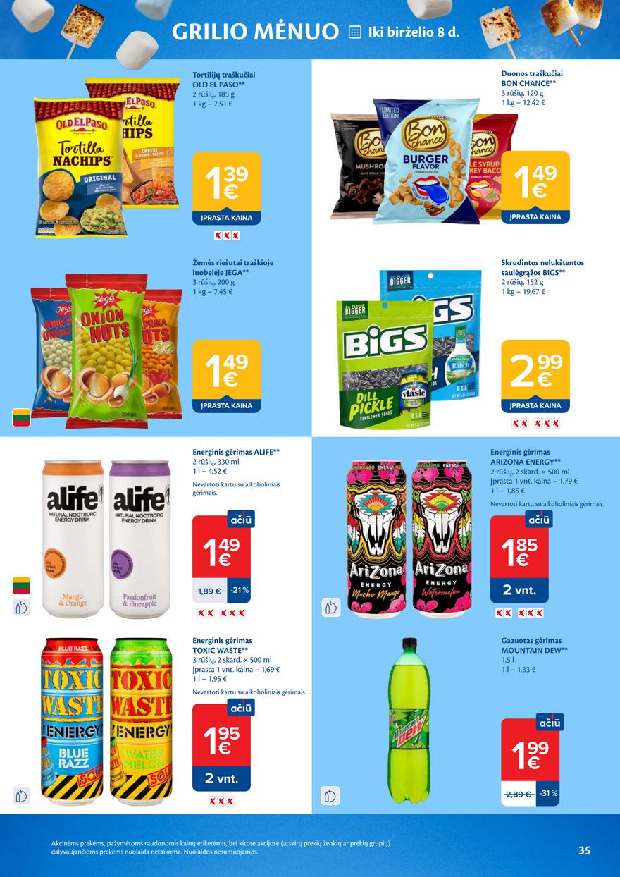 Maxima leidinys akcijos nuo 
  2026-05-19 iki 
  2026-05-25 | Leidinukas.lt puslapis 35