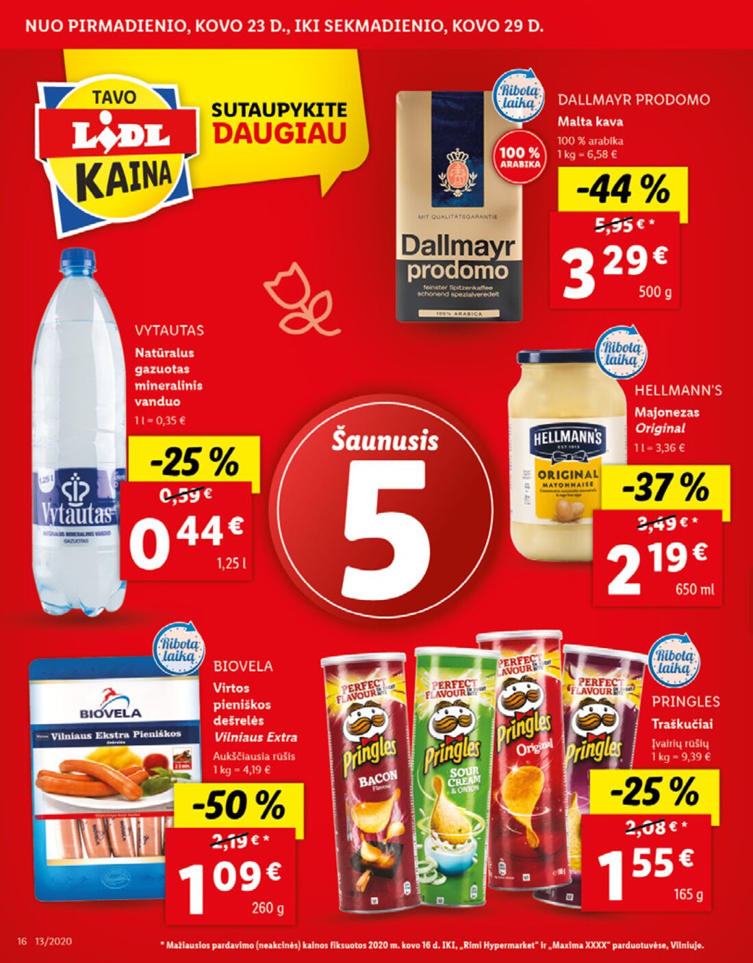 Lidl savaitinis leidinys akcijos nuo 
  2020-03-23 iki 
  2020-03-29 | Leidinukas.lt puslapis 16