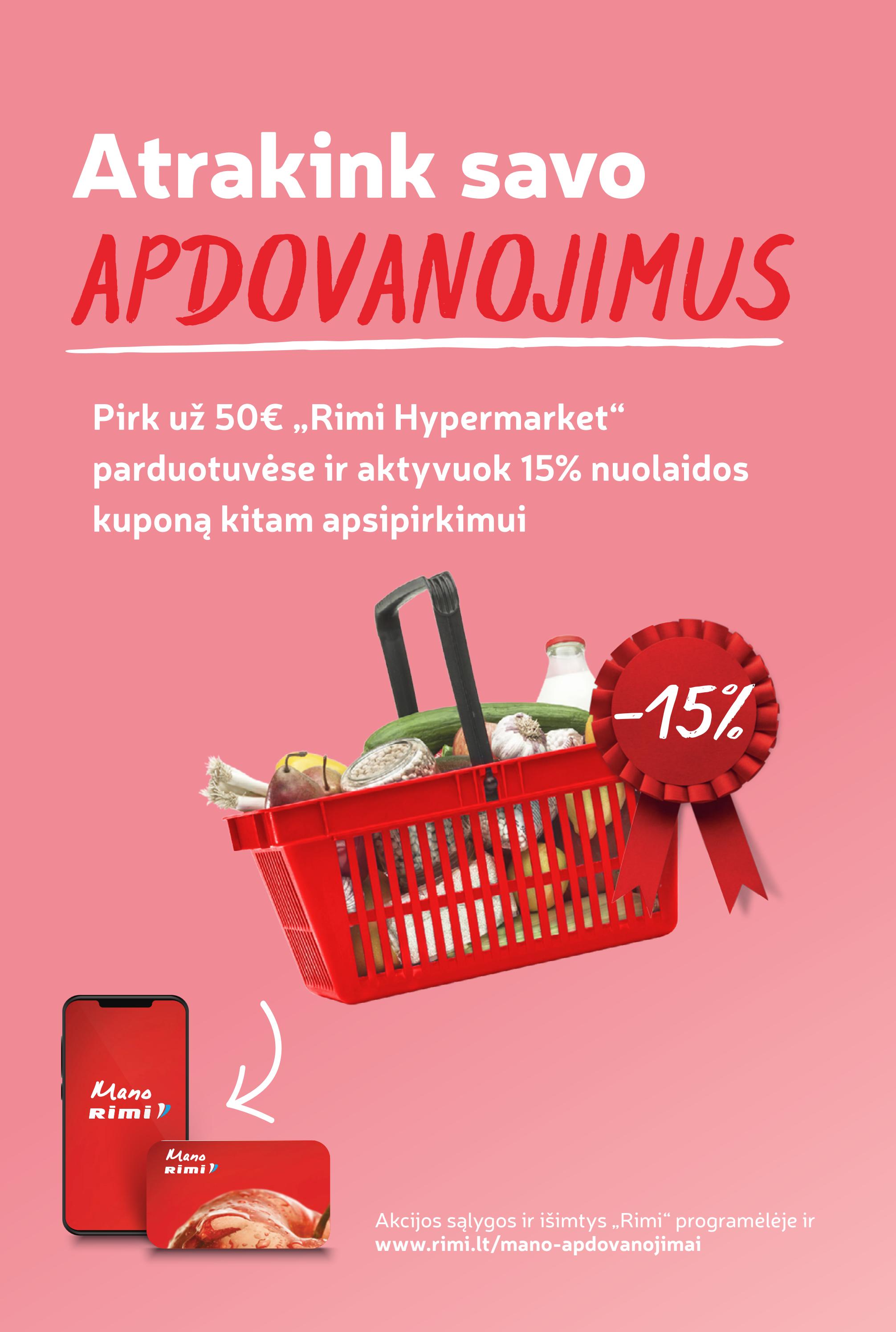 Rimi savaitinis leidinys akcijos nuo 
  2023-07-04 iki 
  2023-07-10 | Leidinukas.lt puslapis 28