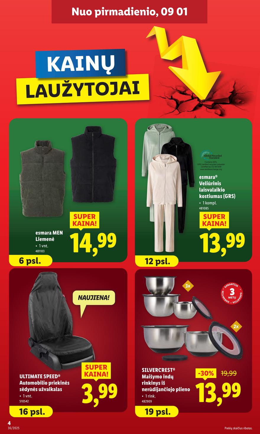 Lidl ne maisto leidinys akcijos nuo 
  2025-09-01 iki 
  2025-09-07 | Leidinukas.lt puslapis 4