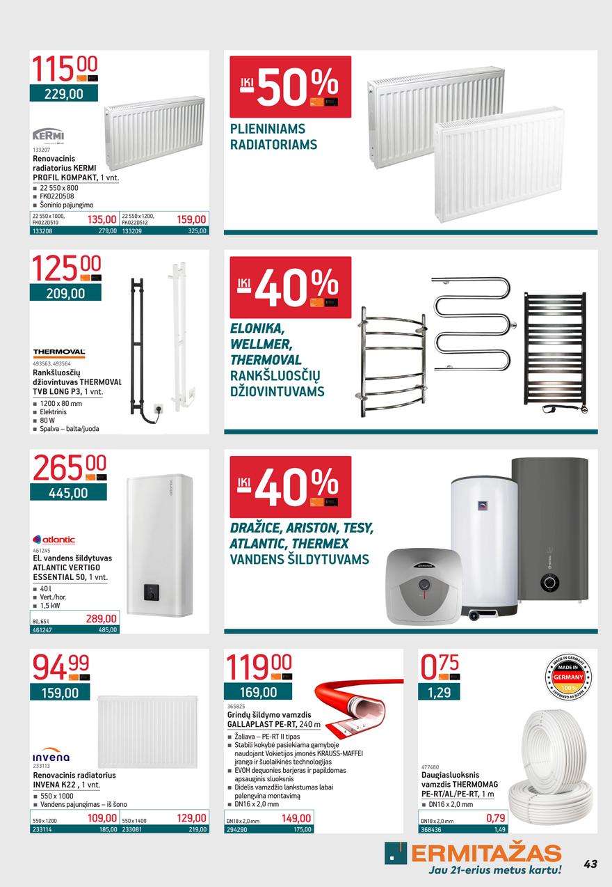Ermitažas leidinys akcijos nuo 
  2025-09-01 iki 
  2025-09-30 | Leidinukas.lt puslapis 43