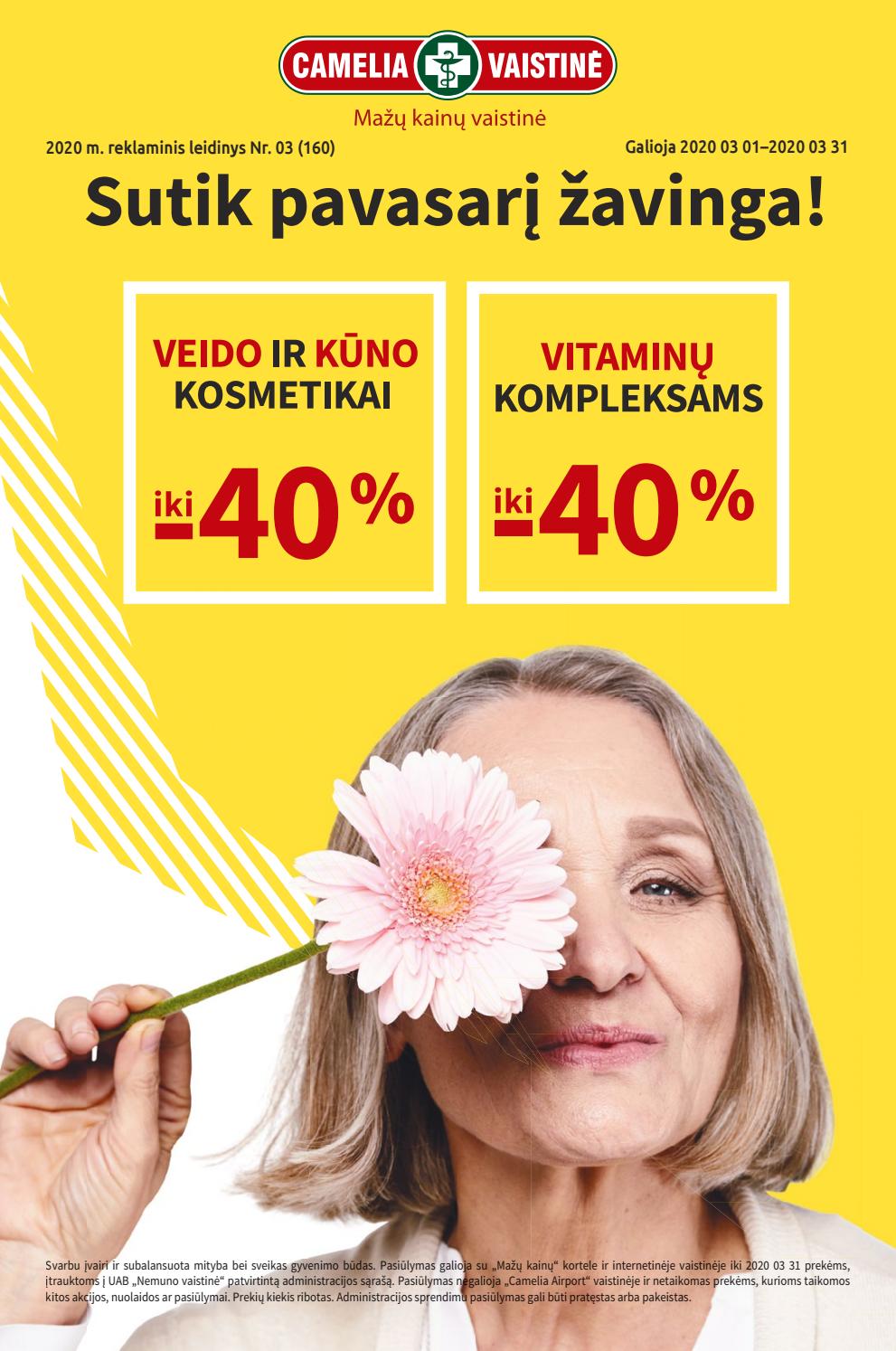 Camelia leidinys akcijos nuo 
  2020-03-01 iki 
  2020-03-31 | Leidinukas.lt puslapis 1