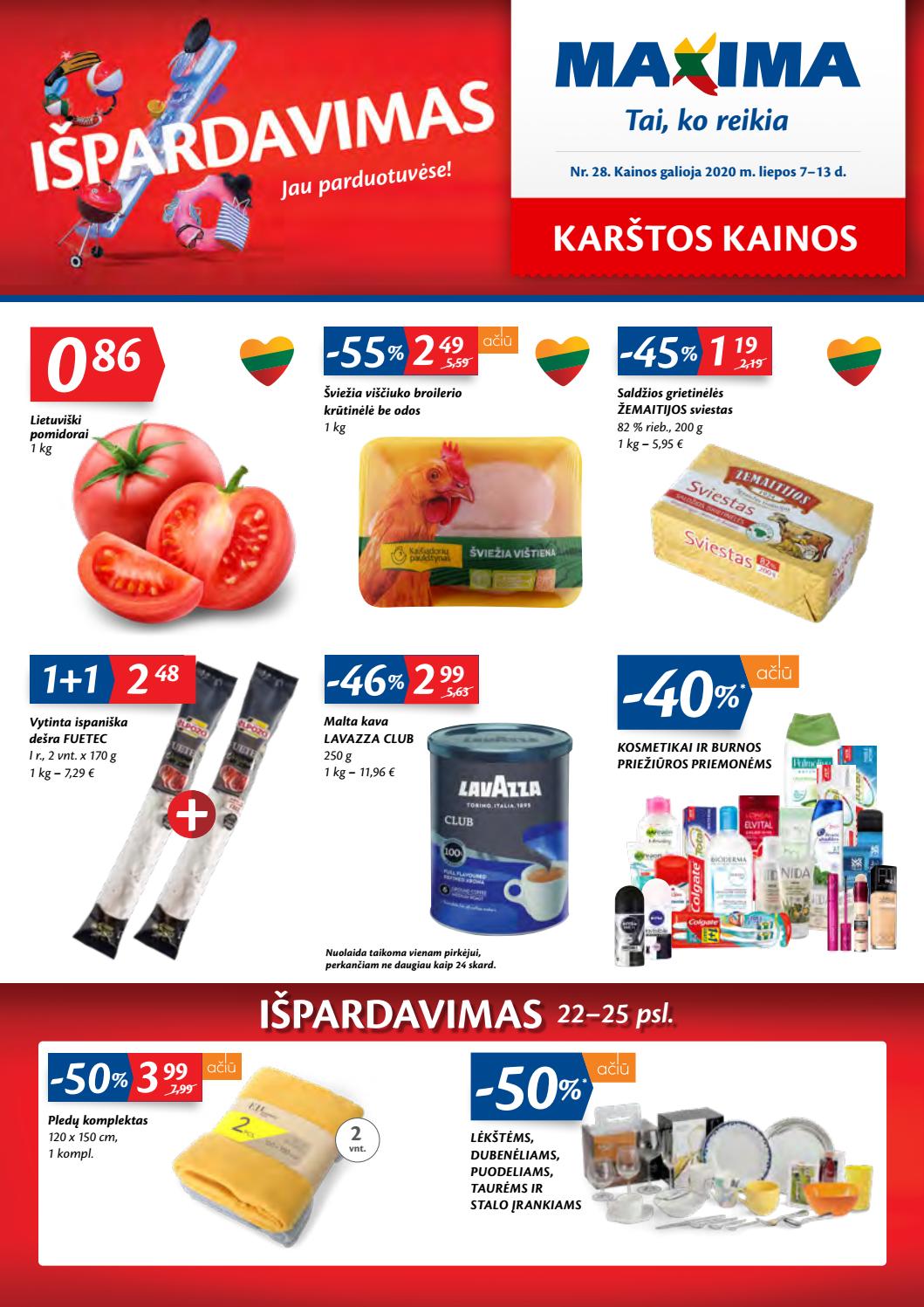 Maxima kaininis leidinys akcijos nuo 
  2020-07-07 iki 
  2020-07-13 | Leidinukas.lt puslapis 1