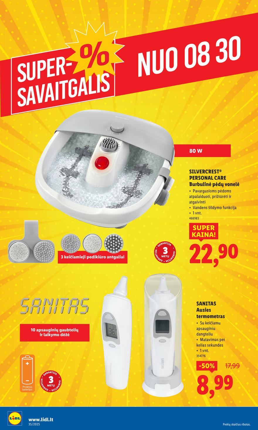 Lidl ne maisto leidinys akcijos nuo 
  2025-08-25 iki 
  2025-08-31 | Leidinukas.lt puslapis 48