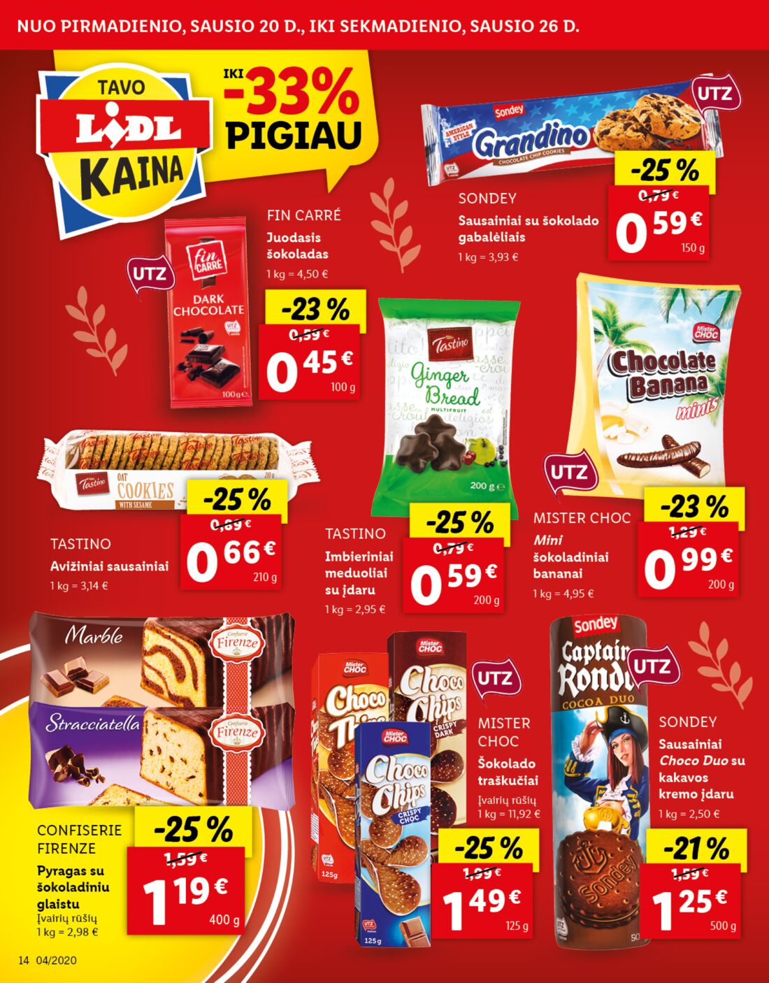Lidl savaitinis leidinys akcijos nuo 
  2020-01-20 iki 
  2020-01-26 | Leidinukas.lt puslapis 14