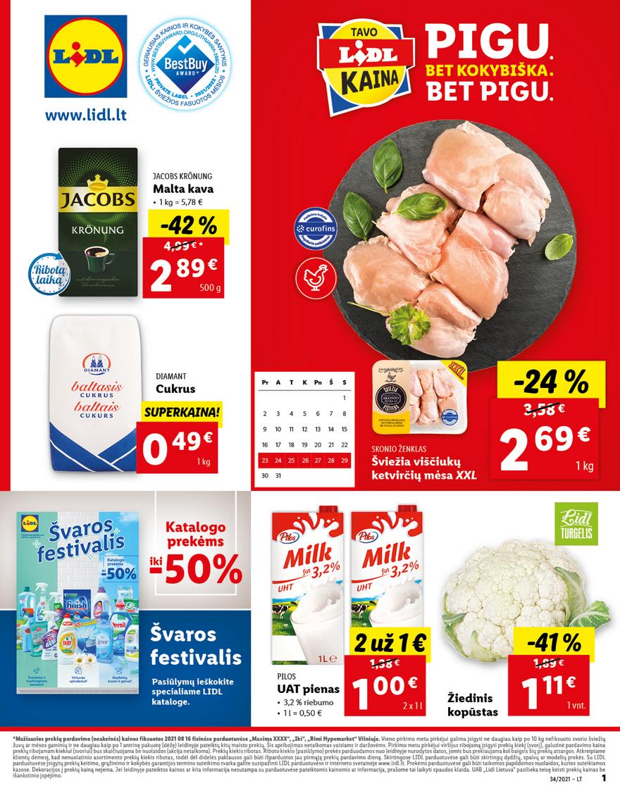 Lidl maisto prekių pasiūlymai akcijos nuo 
  2021-08-23 iki 
  2021-08-29 | Leidinukas.lt puslapis 1