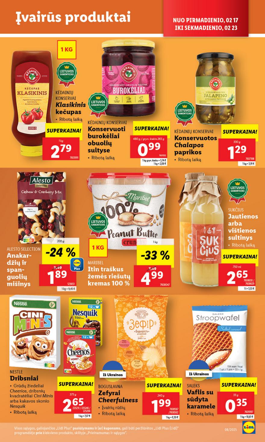 Lidl leidinys naujas akcijos nuo 
  2025-02-17 iki 
  2025-02-23 | Leidinukas.lt puslapis 33