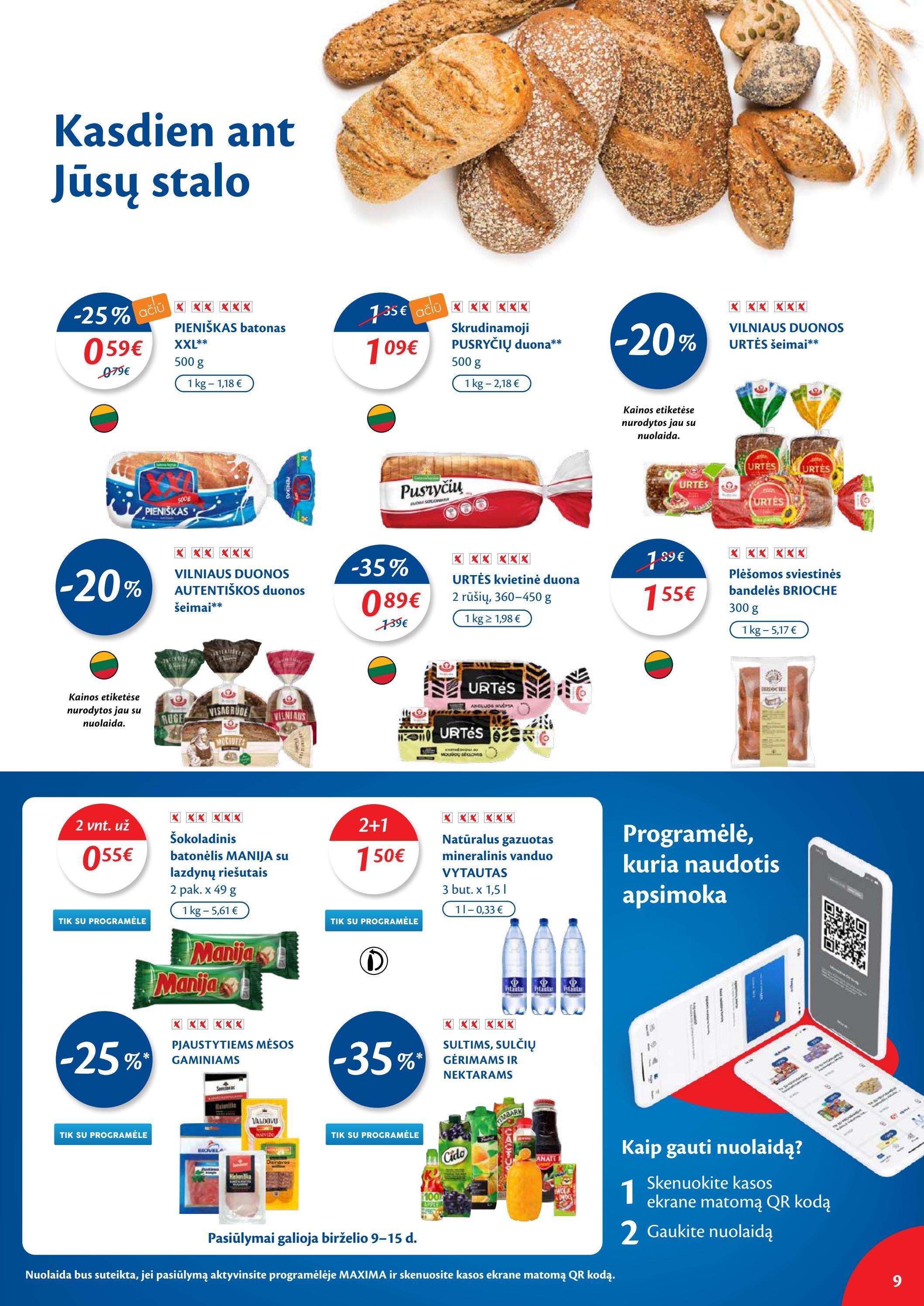 Maxima kaininis leidinys akcijos nuo 
  2022-06-07 iki 
  2022-06-13 | Leidinukas.lt puslapis 9