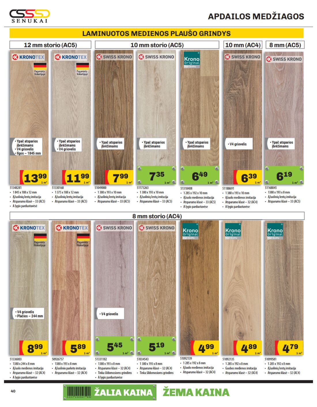 Senukai reklaminis leidinys akcijos nuo 
  2019-08-29 iki 
  2019-09-16 | Leidinukas.lt puslapis 40