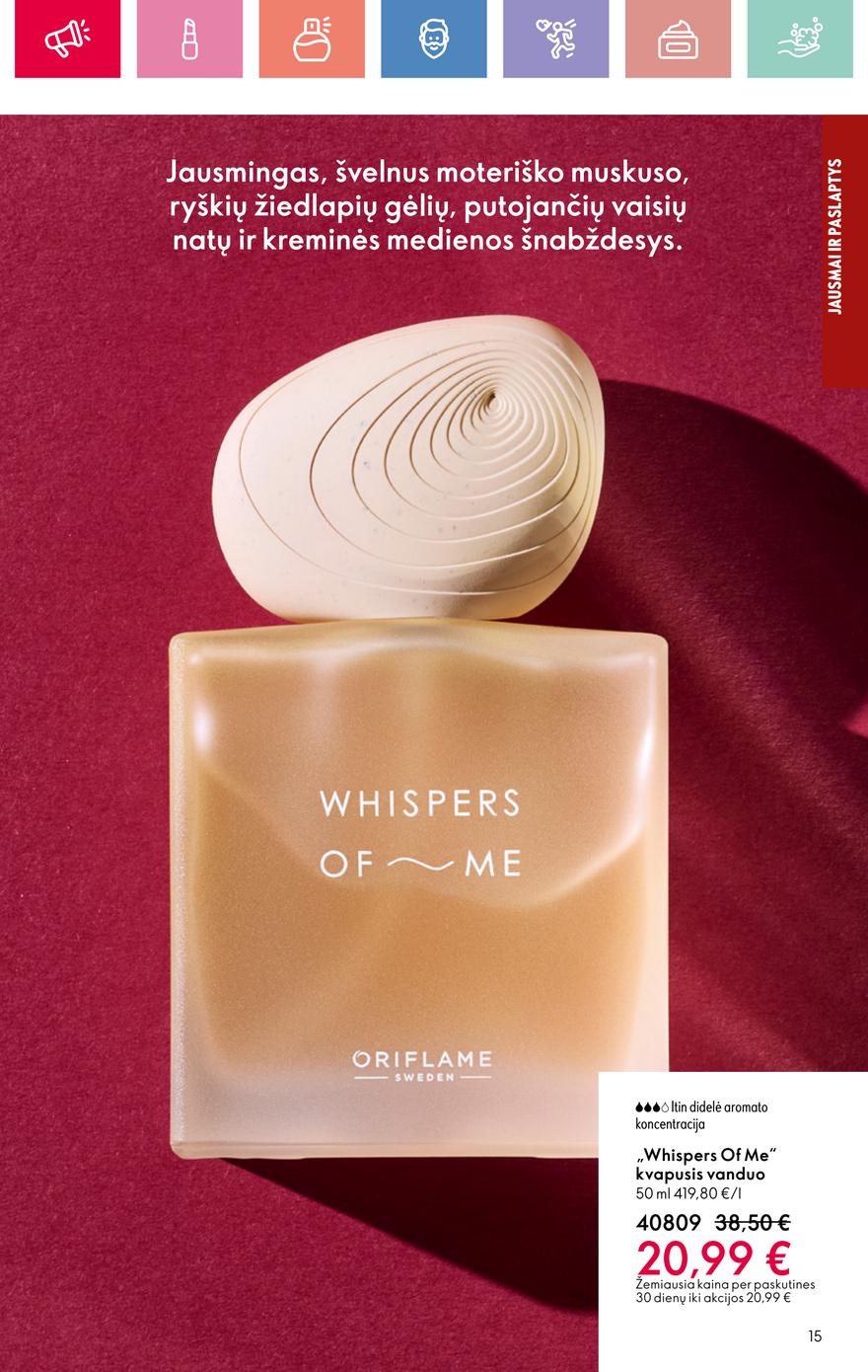 Oriflame katalogas akcijos nuo 
  2025-05-11 iki 
  2025-05-31 | Leidinukas.lt puslapis 15