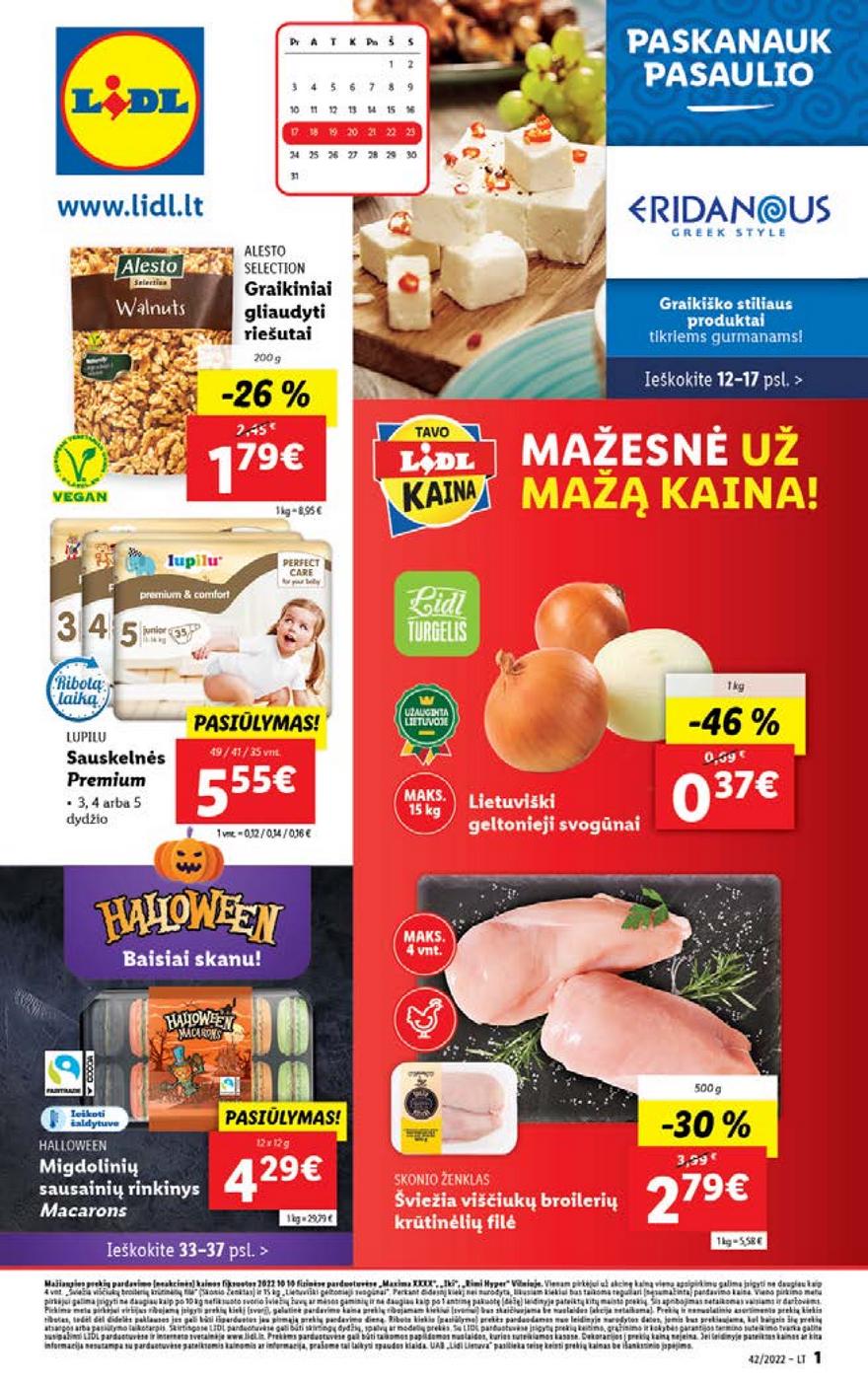 Ldil maisto leidinys akcijos nuo 
  2022-10-17 iki 
  2022-10-23 | Leidinukas.lt puslapis 1